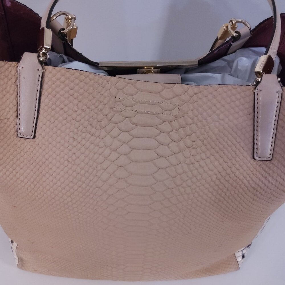 Snakeskin Print Coach Bag - Picture 9 of 16